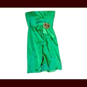 BCBG “Larre” strapless dress